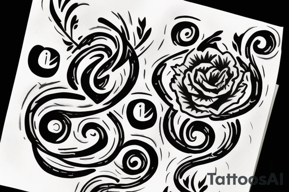 dollar sign tattoo idea