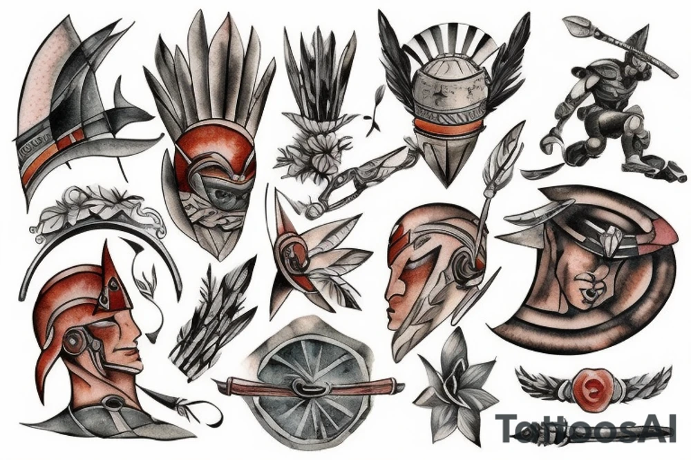 spartan tattoo idea