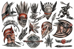 spartan tattoo idea