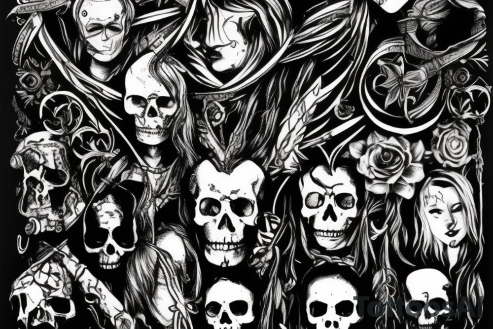 Black sails poster tattoo idea