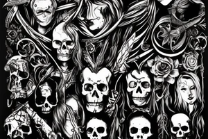 Black sails poster tattoo idea