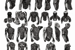 dead space marker back suit tattoo idea