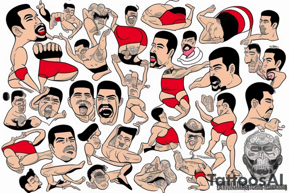 Nicolas Maduro in underpants tattoo idea