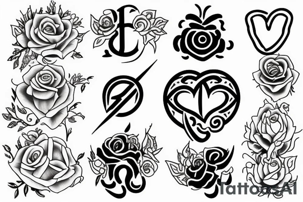 the symbol that makes you make same-sex love tattoo idea