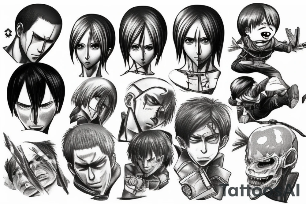 Attack on titan tattoo idea