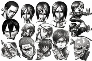 Attack on titan tattoo idea