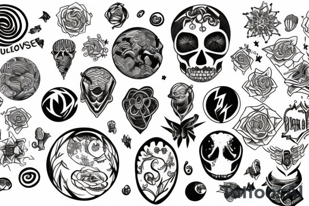 multiverse tattoo idea