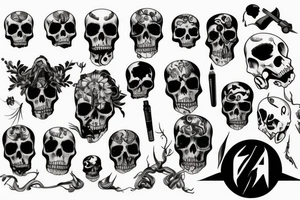 death tattoo idea