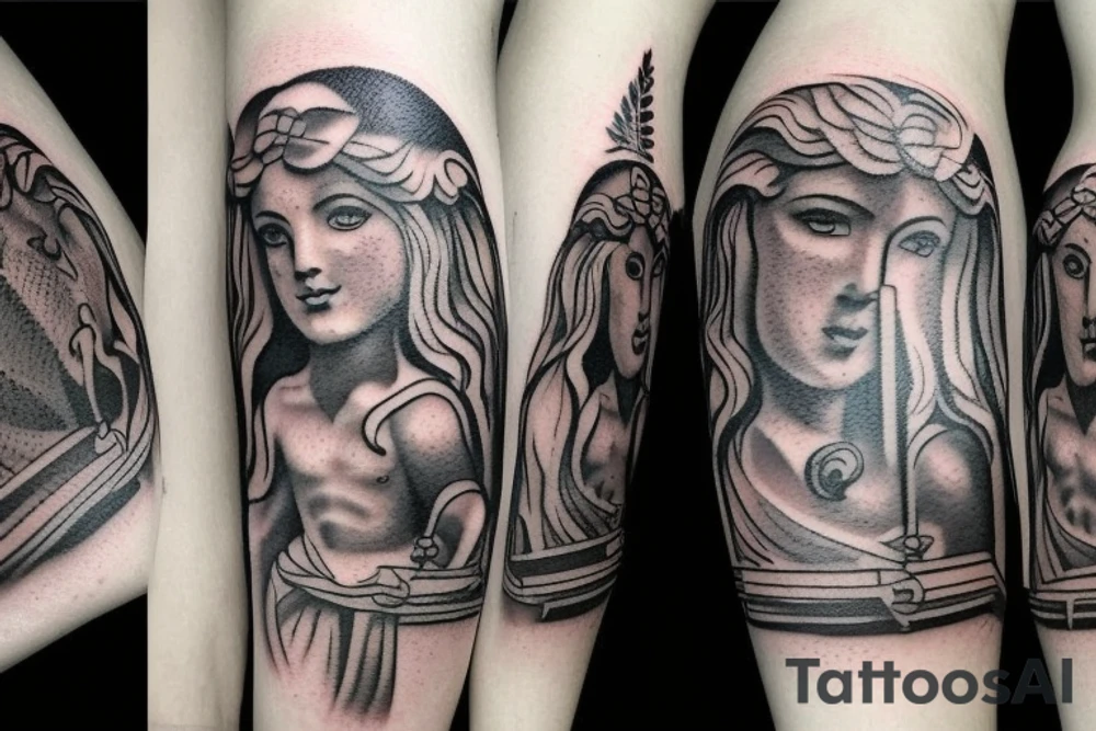greek mythologie symbols tattoo idea