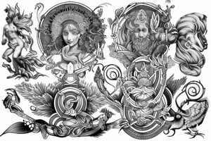 greek mythologie tattoo idea