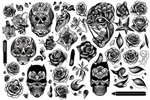 Jugar con leona tattoo idea