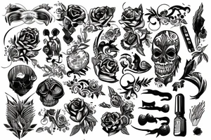 Jugar con leona tattoo idea