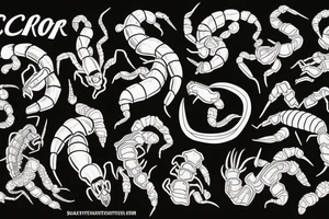 Achievement and scorpion traits tattoo idea