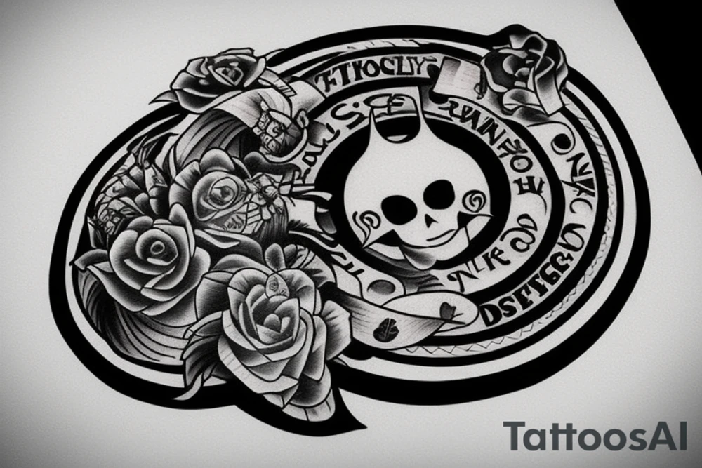 family circle of strength tattoo idea