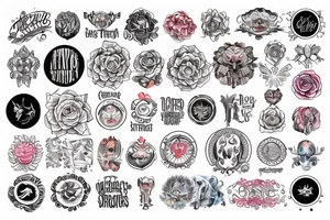 family circle of strength tattoo idea
