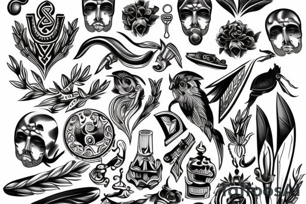 Greek tattoo idea