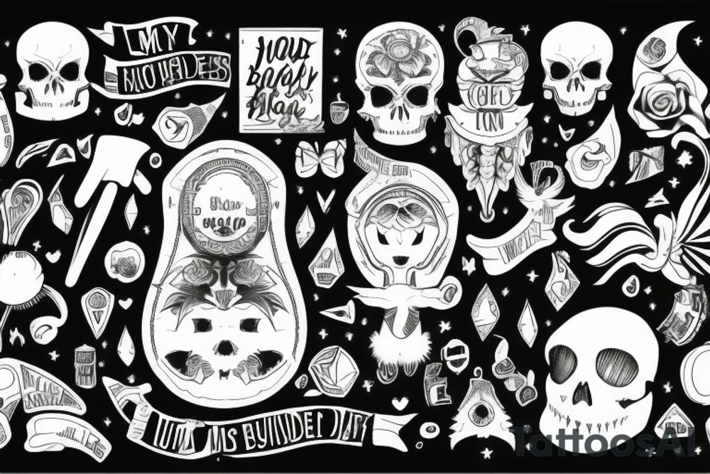 my house was built on you tattoo idea