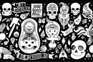 my house was built on you tattoo idea
