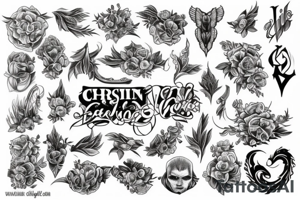 christian tattoos tattoo idea