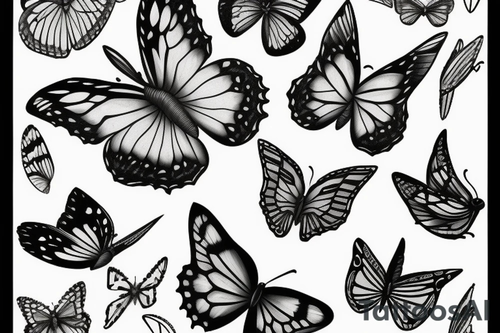 Butterfly tattoo idea