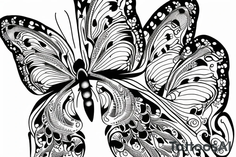Butterfly tattoo idea