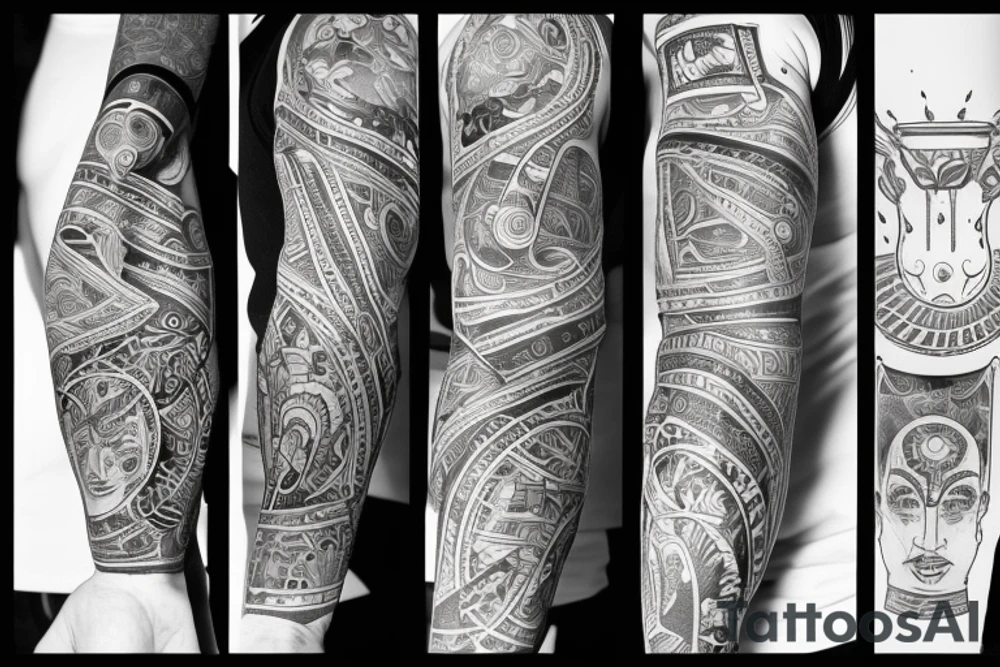 A onetime tattoo of a man overthinking tattoo idea