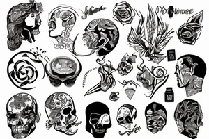 A onetime tattoo of a man overthinking tattoo idea