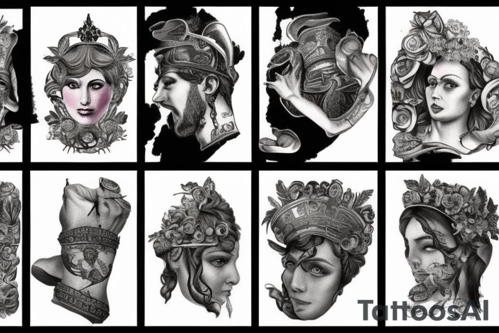 Roman Empire tattoo idea