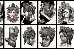 Roman Empire tattoo idea