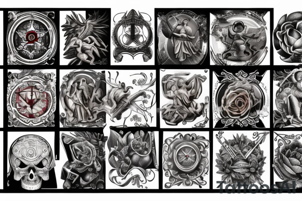 Roman Symbols tattoo idea