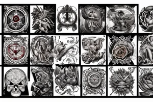 Roman Symbols tattoo idea