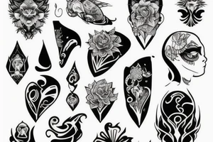 Tatoo on the knee tattoo idea