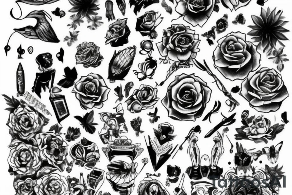 Tatoo on the knee tattoo idea