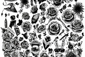 Tatoo on the knee tattoo idea