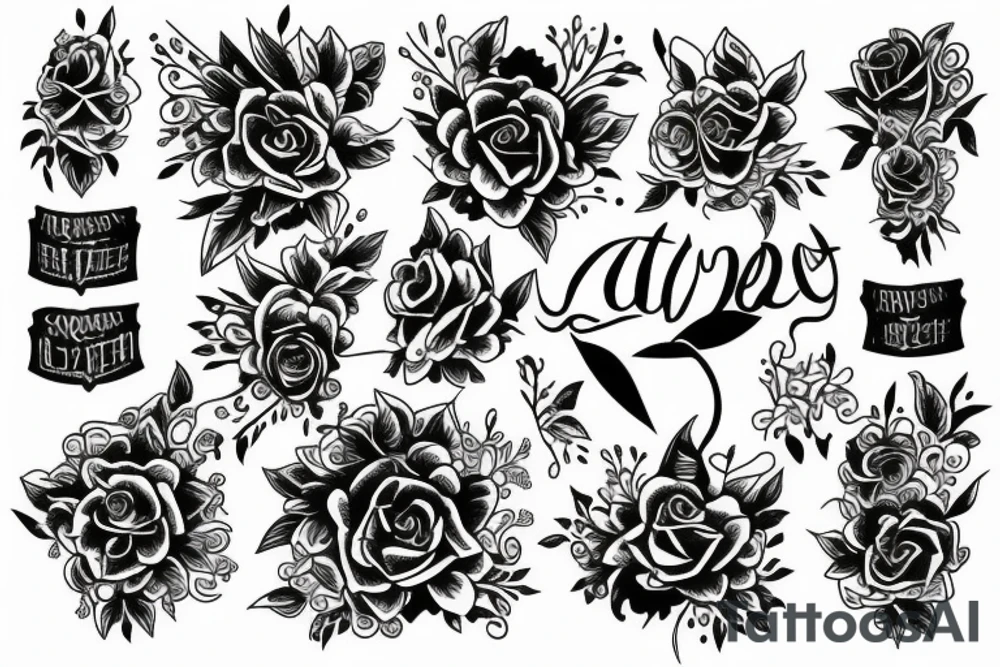 Tatoo on the knee tattoo idea