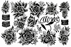 Tatoo on the knee tattoo idea