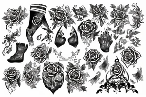 Tatoo on the knee tattoo idea
