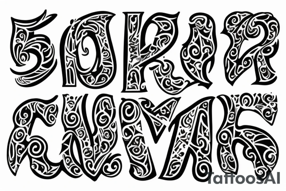 Love tatto for husband and wife named Tarun and Priyanka tattoo idea