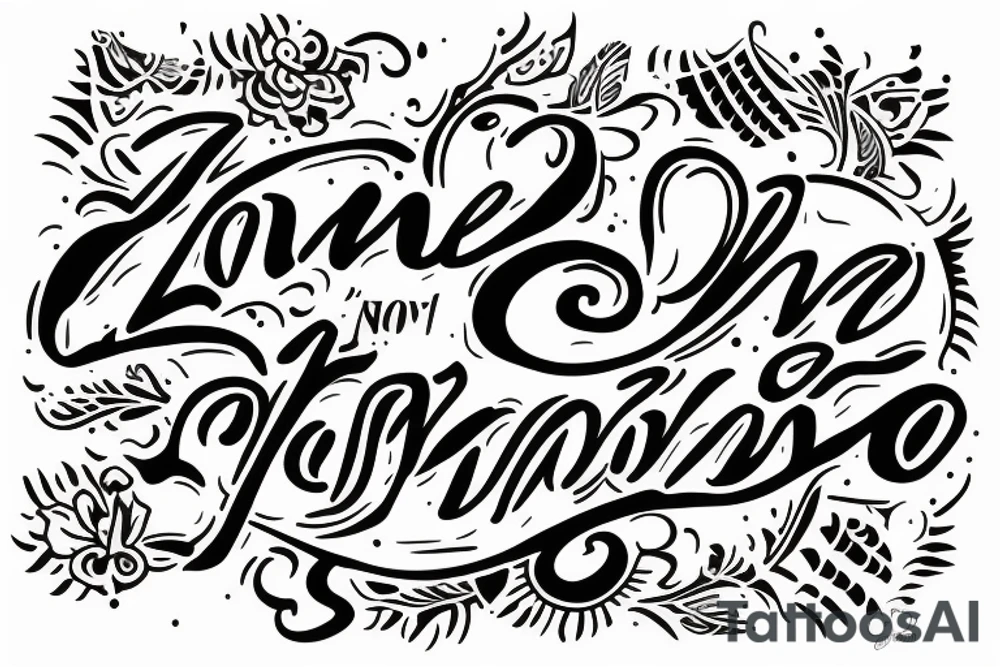 Love tat0o for husband and wife named Tarun and Priyanka tattoo idea