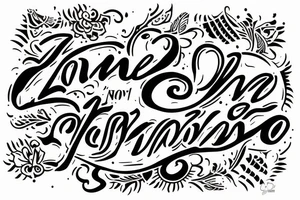 Love tat0o for husband and wife named Tarun and Priyanka tattoo idea