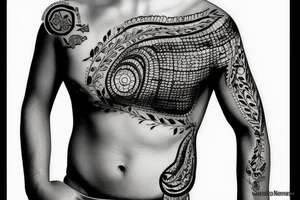 Punjab map tattoo idea