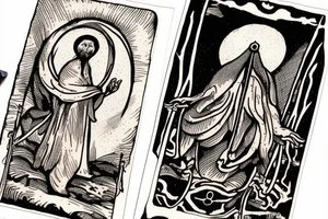A tattoo based of the tarot card The Hermit, but it's just an image of his hand with the lantern tattoo idea