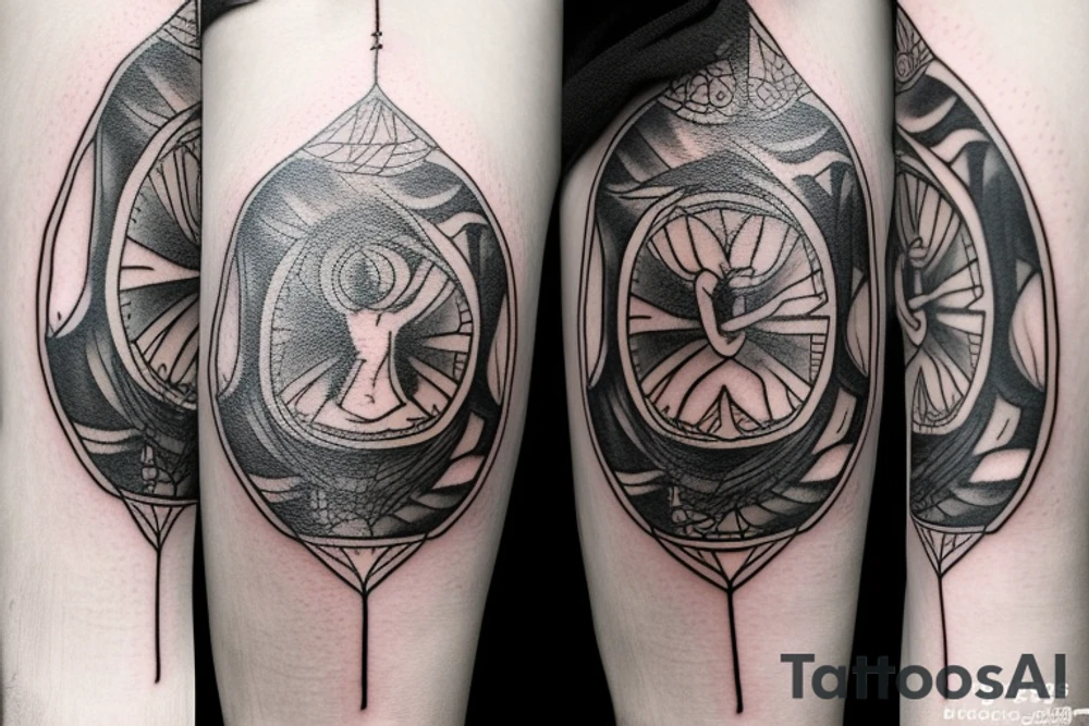 A tattoo based of the tarot card The Hermit, but it's just an image of his hand with the lantern tattoo idea