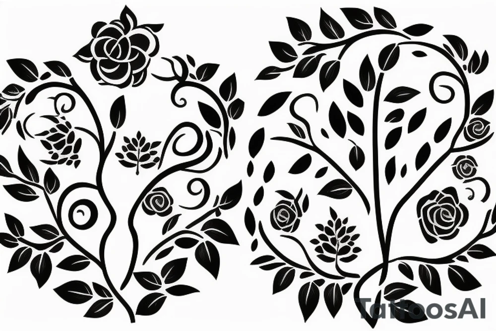 family forever love a part of me tree of life tattoo idea