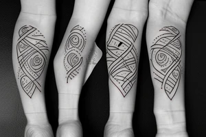 roots vains bloodline mother daughter live love tattoo idea