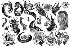 northern lights tattoo idea