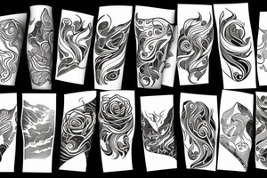 northern lights tattoo idea