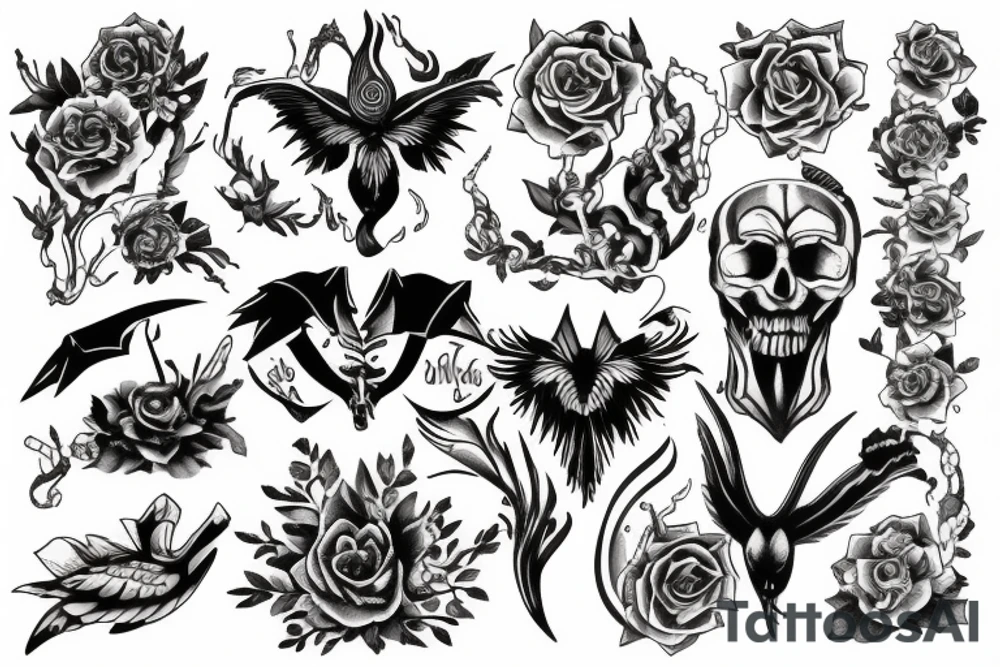 trying to forget tattoo idea