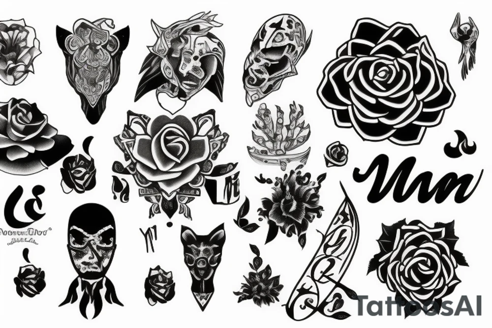 Name saran tattoo idea