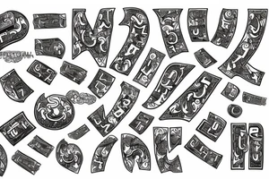 Money  with 03 in the back tattoo idea